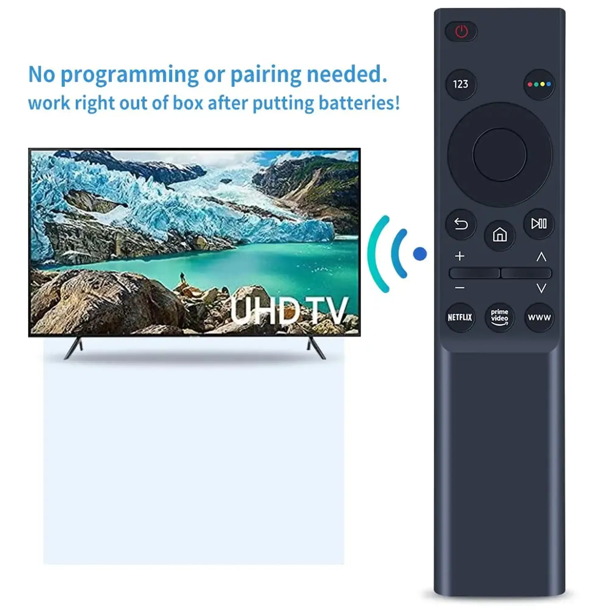 Télévision Télécommande BN59-01358D pour Samsung TV Télécommandes BN59-01358A 01358B ABS Remplacement