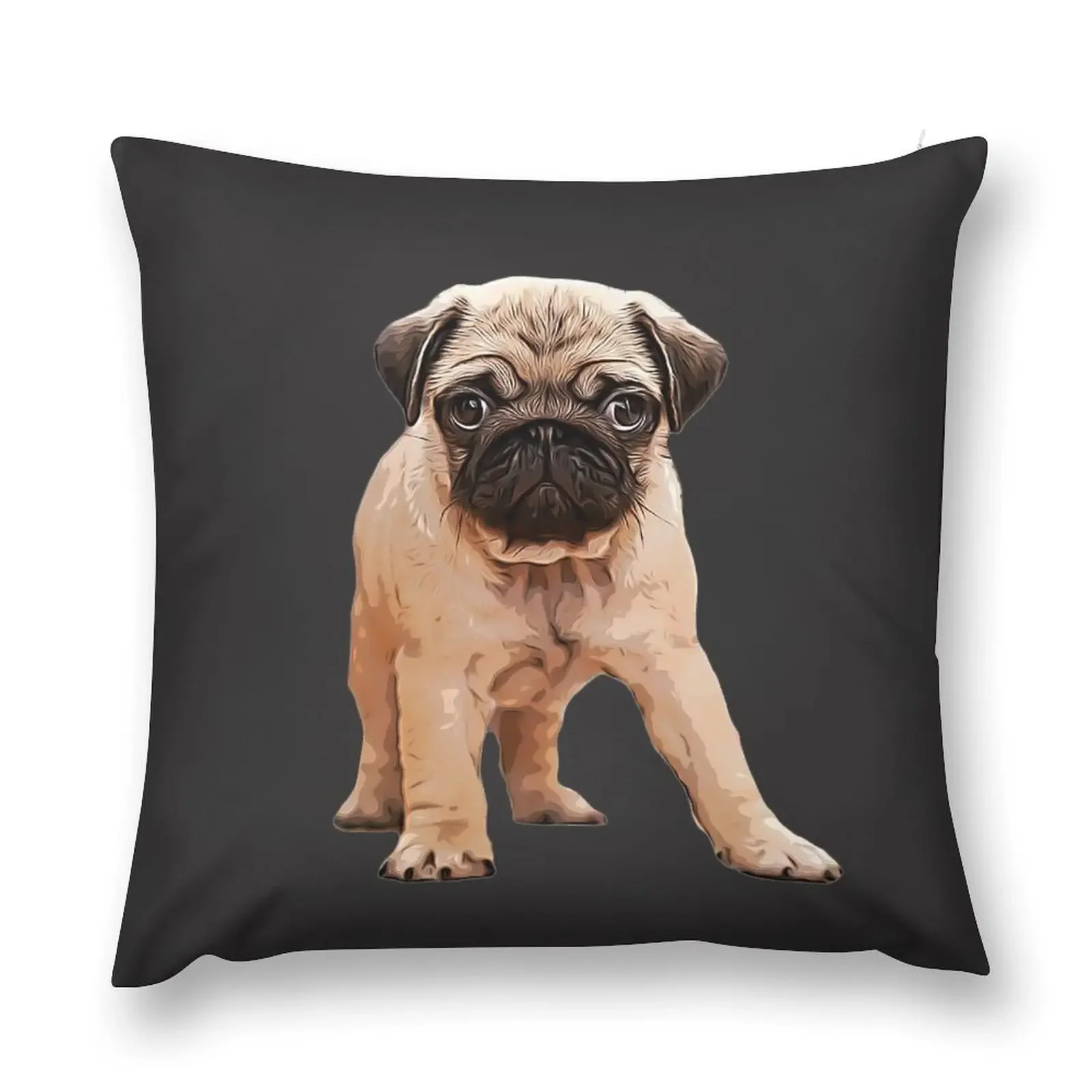 Pug Cute Pug Puppy Dog Gift Throw Pillow luxury throw pillow covers Sofa Covers christmas pillowcases pillow