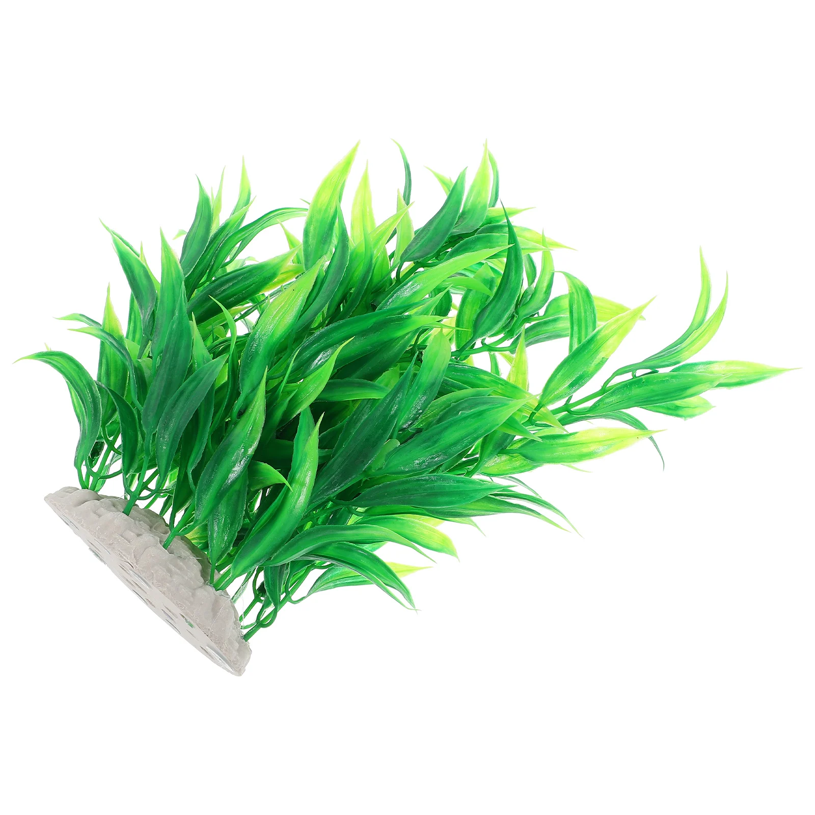 

Aquarium Decorations Artificial Plants for Fish Tank Reptile Terrarium Lifelike Green Plastic Safe Durable Long Use Easy