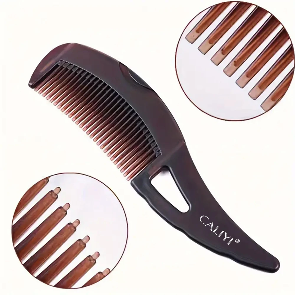 CALIYI Anti-Dandruff No-Shampoo Scalp Cleansing Comb Scalp Massage Hair Brush Comb Portable Hair Tools Remove Grease