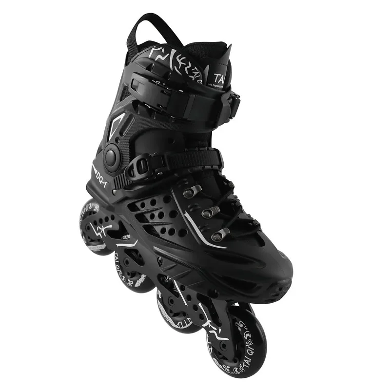 Sapatos profissionais de patins, patins inline, slalom adulto, patinação de rolo, deslizando livre, 35-46