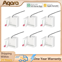 Aqara two-way Control Module Relay Switch Controller Zigbee Smart Timer Channels Works With Xiaomi Mi Home Homekit APP