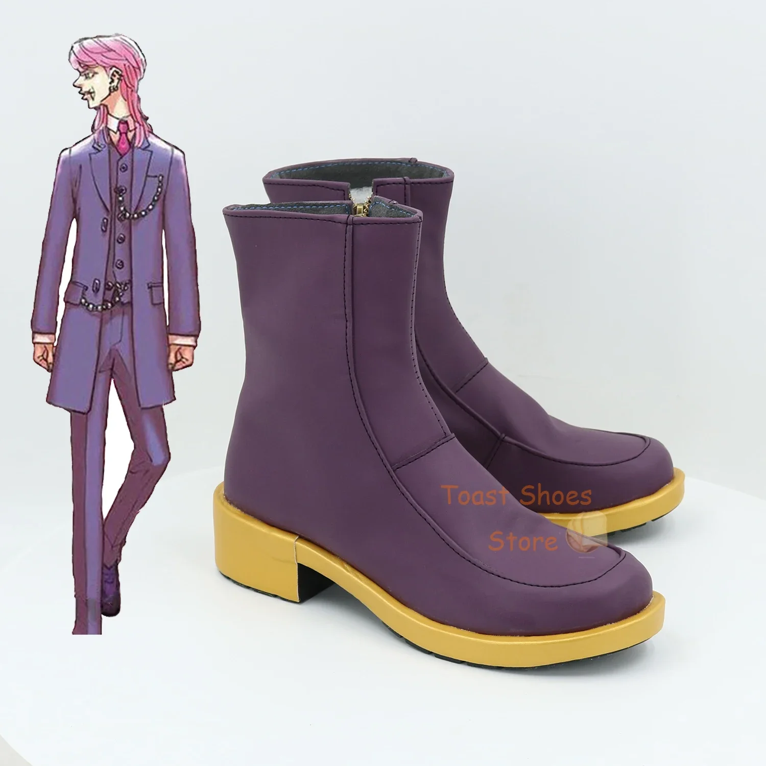 Juego Cosplay Comic Anime juego para Con fiesta de Halloween Cosplay disfraz Prop Anime Tokyo Avenger zapatos