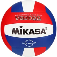 Balón de Voleibol V200W V300W VLS300 V330W VQ2000 Azul Amarillo Talla 5 de Alta Gama con Pegamento Termofusible para Adolescentes y Adultos, Interior y Exterior
