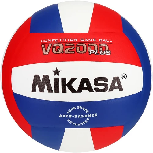 Balón de Voleibol V200W V300W VLS300 V330W VQ2000 Azul Amarillo Talla 5 de Alta Gama con Pegamento Termofusible para Adolescentes y Adultos, Interior y Exterior