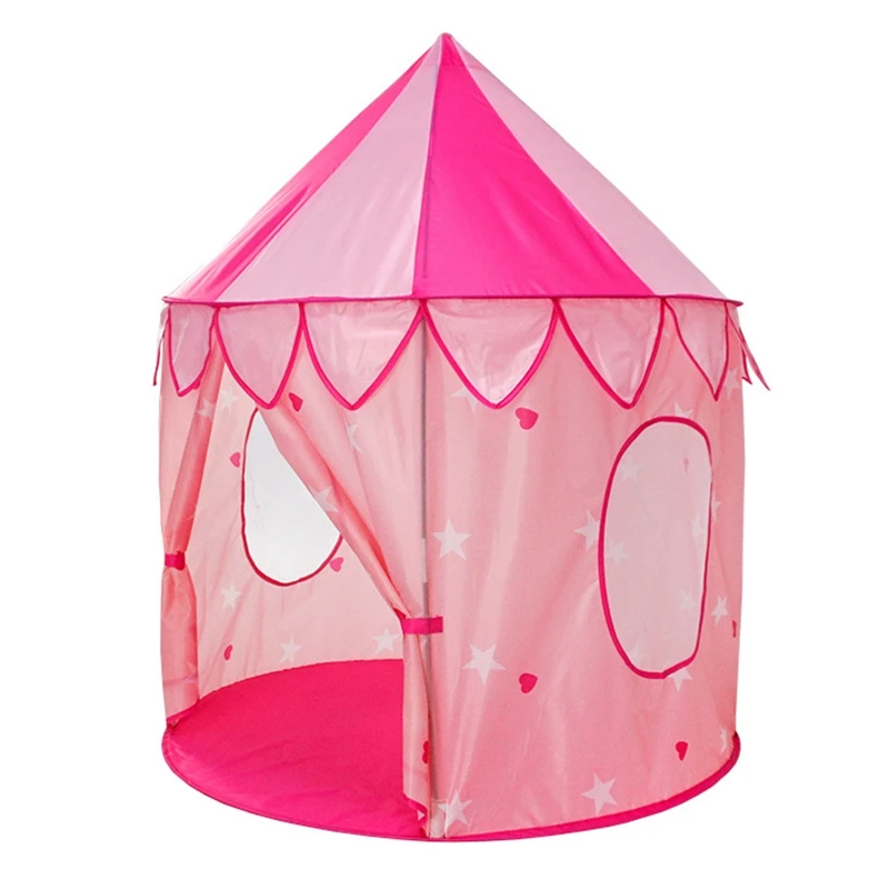 HOT-Kids Tent Portable Foldable Children Kids Game Play Tent House Pretend Toys Indoor Outdoor Yurt Castle Playhouse Toys