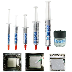 GD900 Thermal Conductive Grease Heatsink Silicone Paste For Cpu Processors Heatsink Plaster Water Cooling Cooler 1/3/5/7/15/30g
