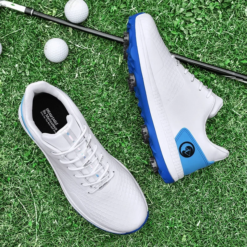 2026 Professional Men Golf Shoes Waterproof Male Golfers Footwears Non Slip Outdoor Walking Golfing Sneakers