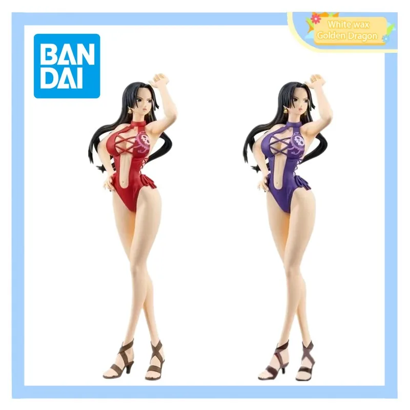 

In Stock Bandai Optical Factory One Piece GRANDLINE GIRLS Empress Shining Charm Boya Hancock Collectible Figurine Doll