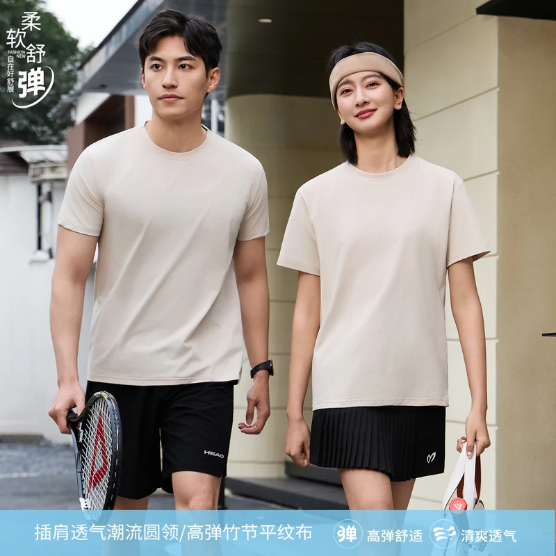 2026 Summer High-end Brand Men's And Women's Short Sleeve Round Neck Fashionable Style Half Sleeved Top Breathable T-shirt
