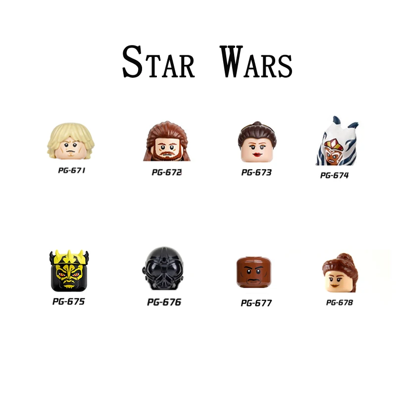 

Building Blocks PG8028 Brick Figure Figurines PG673 Princess Laia PG675 blocks kids toys gifts PG671