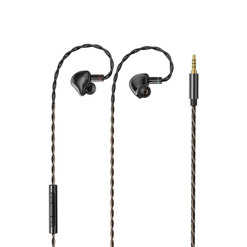 For XISEM Hifi1 Wired Headset 10mm Double Sound Ring Shaped Sound Unit Esports Headset Three Nuclear Power Acoustic Architecture