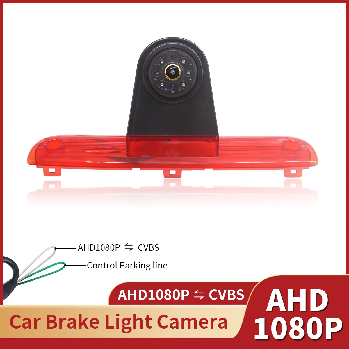 AHD 1080P IR Night Vision Waterproof Car Brake Light Rear View Reverse Camera for Fiat Ducato Peugeot Boxer Citroen Relay ﻿