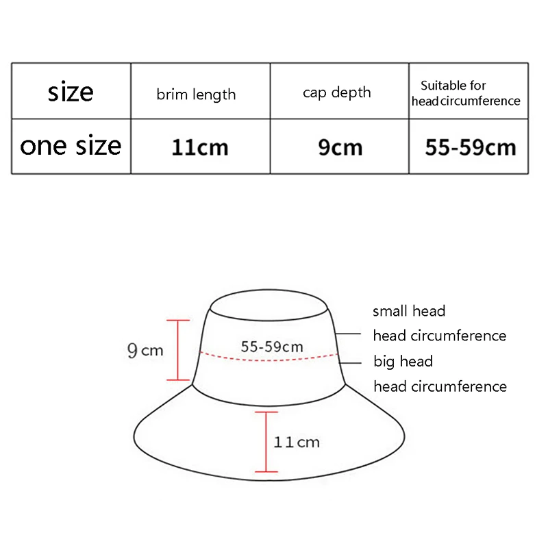 Folding Double Sided Sun Hat Bucket Hat Summer Sun Hat Ladies UV Protection