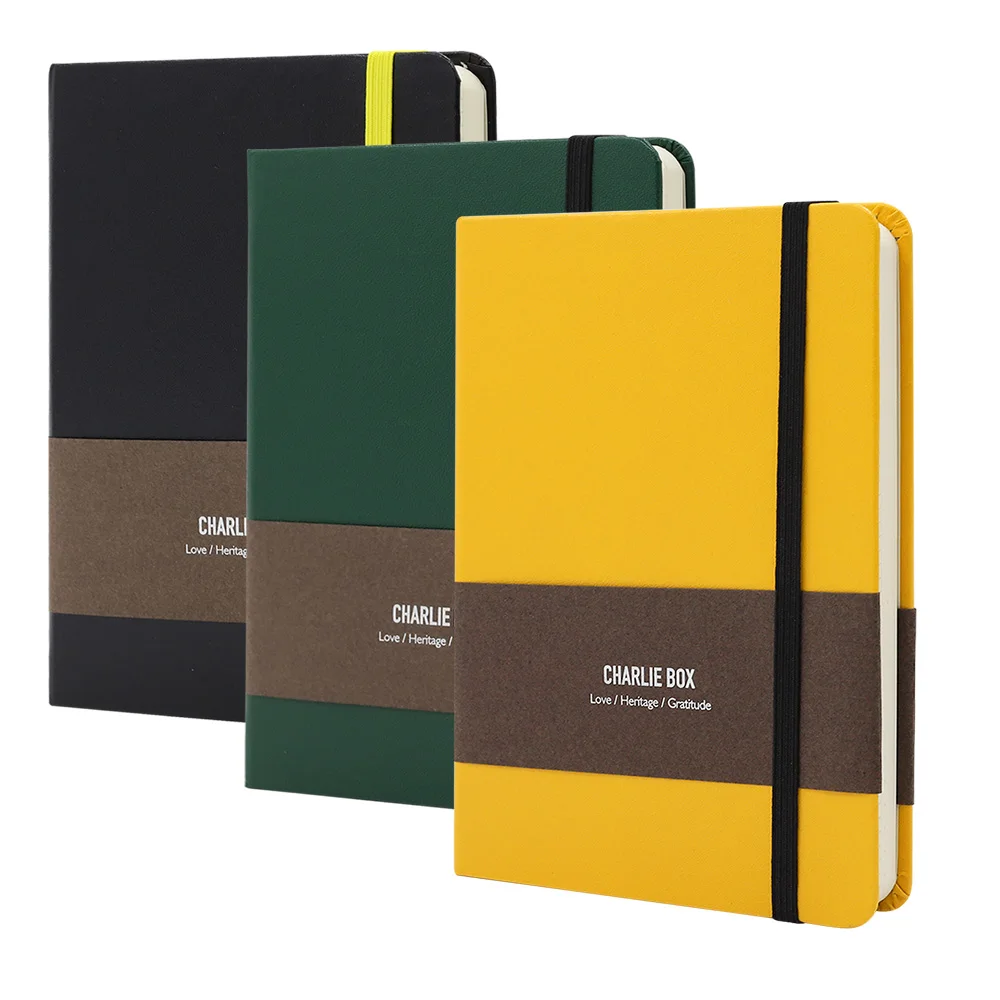 Imagem -01 - Tunjilool-pu Couro Pontilhado Forrado Notebooks Jornal Escritório e Material Escolar Papelaria 80 Gsm 192 Páginas tunjilool pu couro pontilhado forrado notebooks jornal escritorio e material escolar papelaria 80 gsm 192 paginas 01