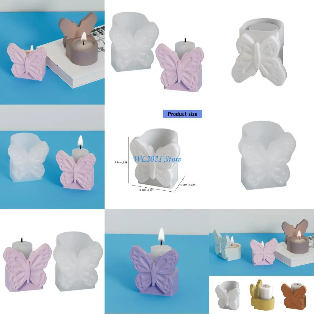 

G5GC Elastomer Butterfly Molded Storage Box Cast For DIY Crafts And Artisanal Jewelry Planner
