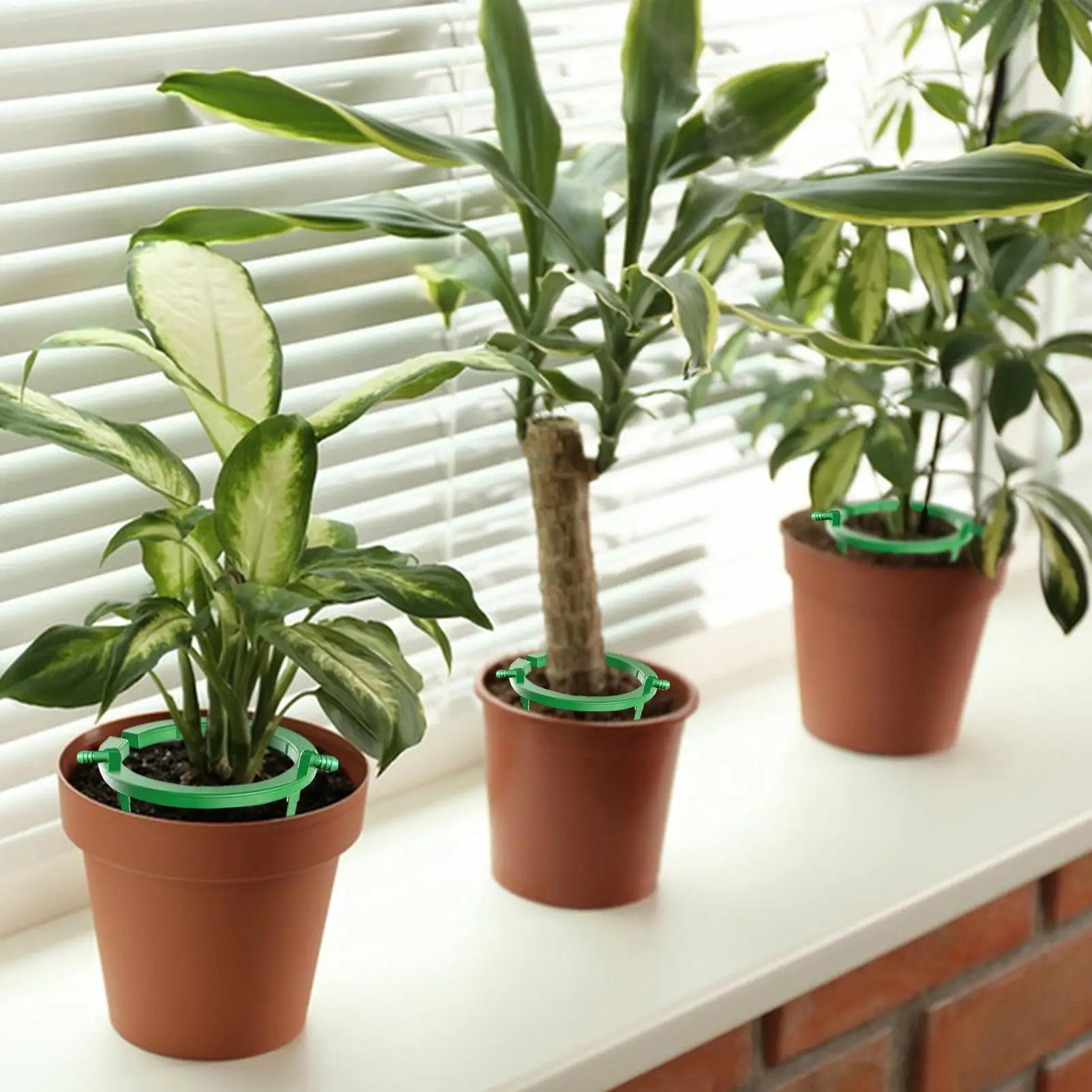 Plant Water Ring Plant Hydro Ring Drip Loop With Support Automatic Drip Irrigation Kits For Grow Media Rain Watering Supplies