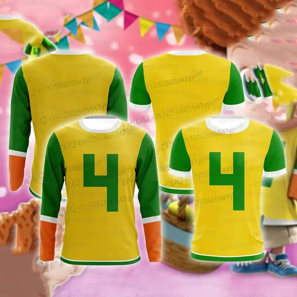Jonathan Cosplay Costume Hotel Cartoon Movie Transylvania Men Women T-shirt Halloween Cosplay Halloween Fashion Football Jersey