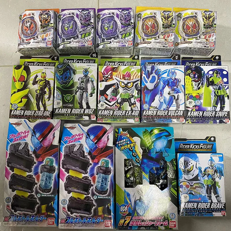 

Bandai Genuine Action Figure Kamen Rider Zi-O Woz Build Belt EX CASHAPON Model Ornament Toys Children Gifts