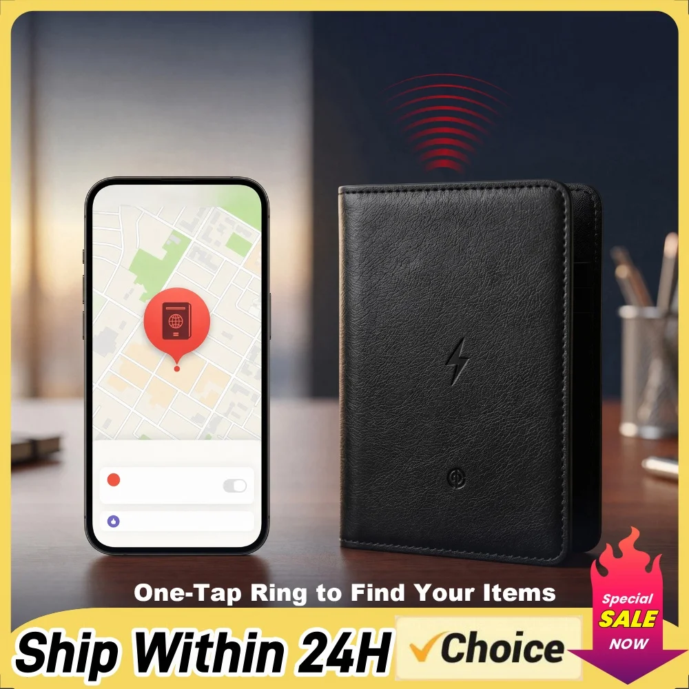 Lost Smart Passport Cover Location Tracker PU Leather 7 Lost Smart Passport Cover Location Tracker PU Leather