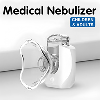 Rechargeable Best Portable Medical Nebulizer For Asthma Inhaler Ultrasonic Spray Handheld Mesh Nebulizer Machine For Adult Kid