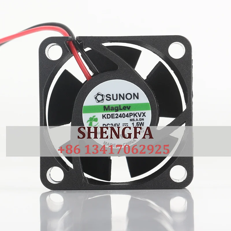 

New SUNON 4CM KDE2404PKVX DC24V 1.5W 4020 40*40*20MM magnetic suspension super quiet cooling fan