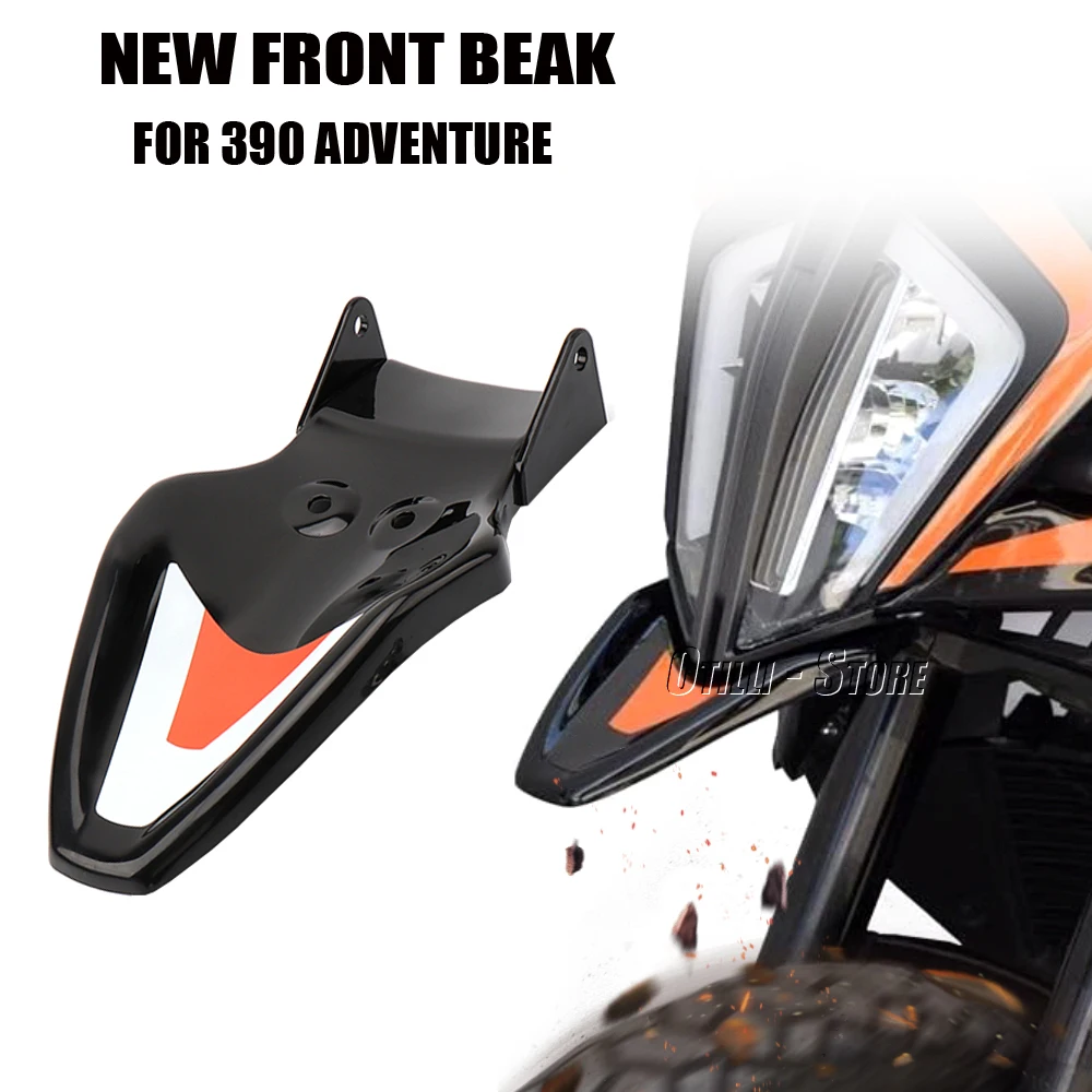 

Motorcycle Accessories New Front Beak Fairing Extension Wheel Extender Cover For 390 Adventure 390 ADVENTURE 390 ADV