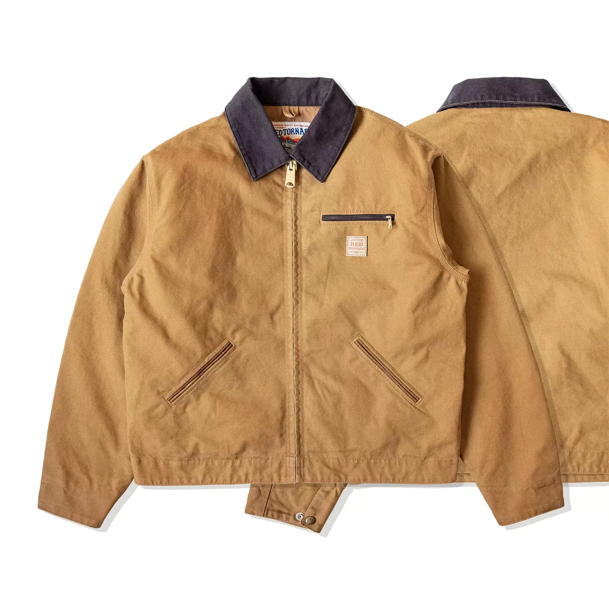 ジャケット・アウター SUPPLY TOKYO CCU DETROIT WORK JACKET Carhartt WIP Detroit Zip Patch Jacket | Black | FARFETCH RO ジャケット・アウター