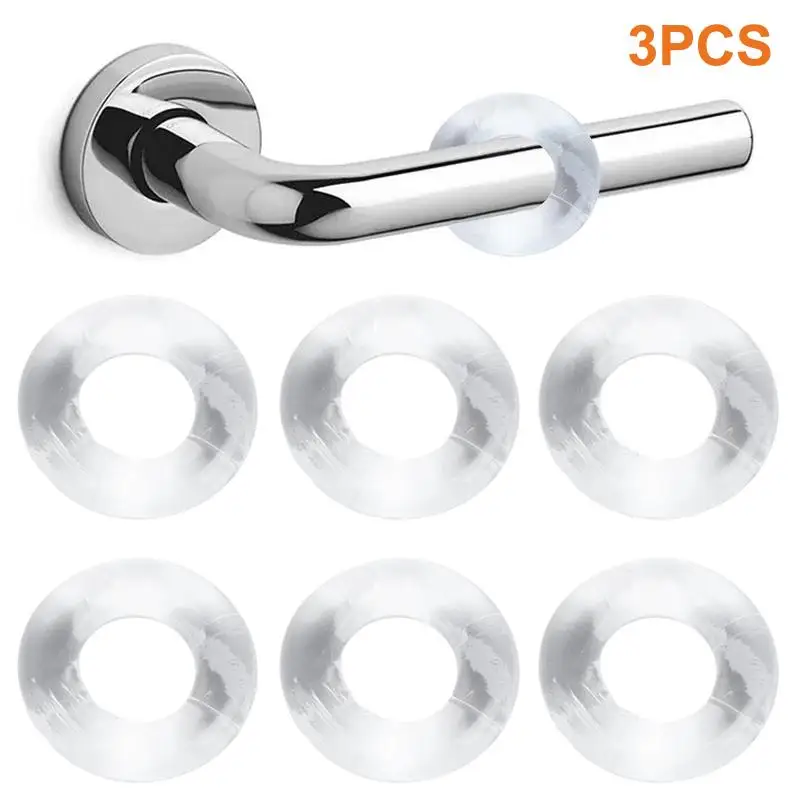 3 Teile/satz Weichen Kleber Gemalt Kunststoff Tür Auswirkungen Block Untere Tür Weichen Kleber Wand Schutz DIY Einfache Reparatur Weichen Kleber tür Stecker
