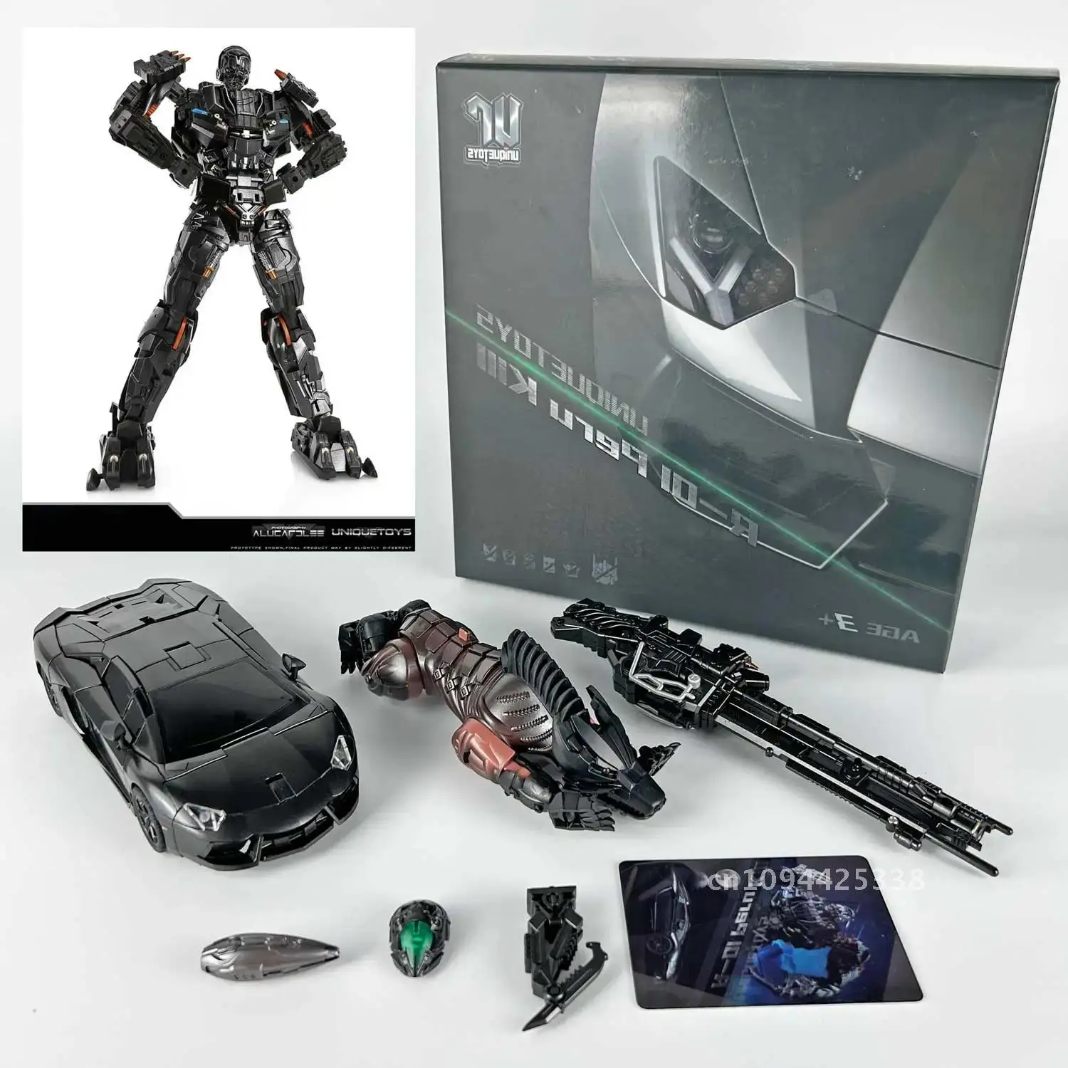 Unique Toys Transformation UT R-01 R01 Lockdown Y-05 Kill Movie 4 Alloy Action Figure Robot Collect  Gift Toys