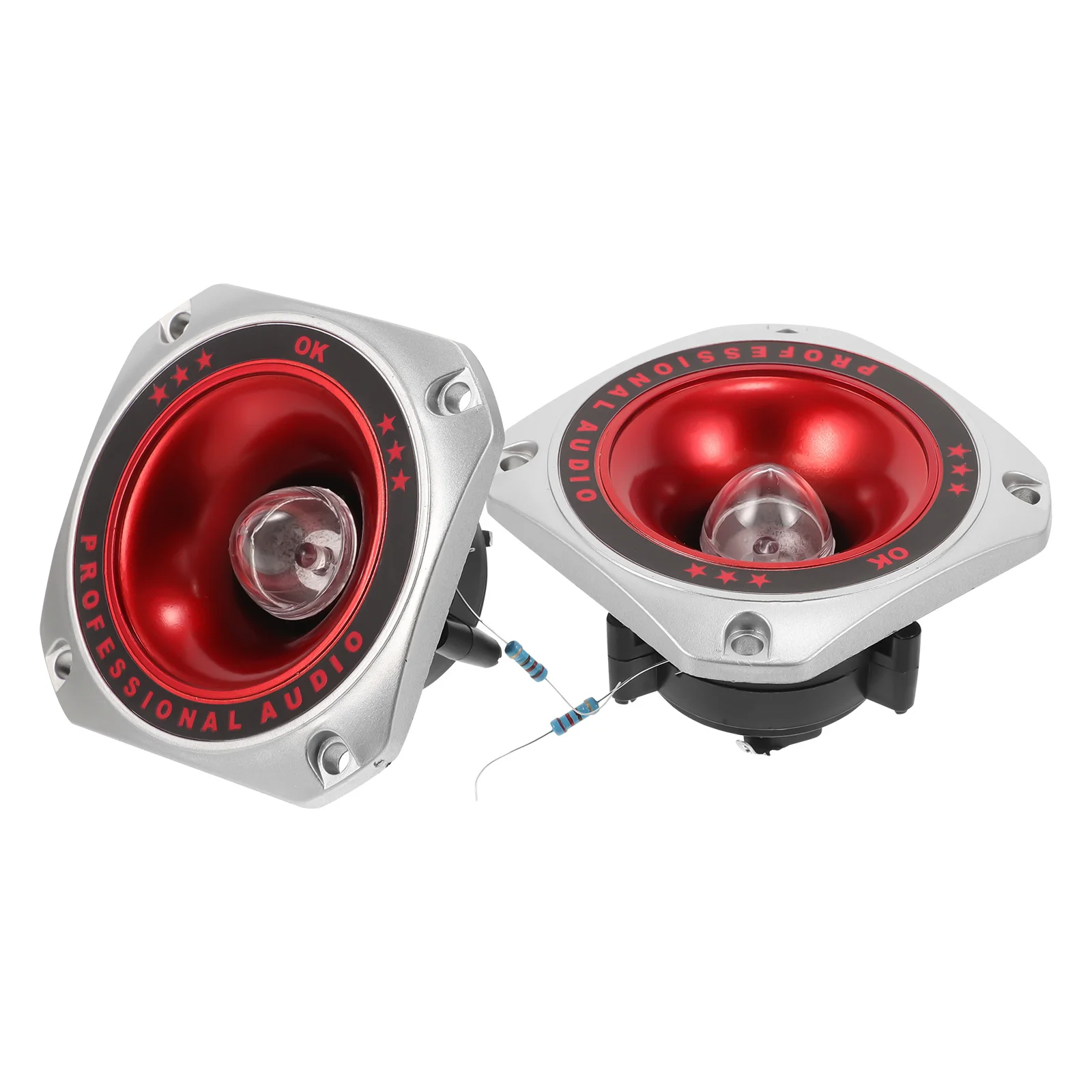 2 قطعة مكبر الصوت المحمولة الأداء الصوت القرن مكبر الصوت للمرحلة مكبرات الصوت في الهواء الطلق تظهر مكبر الصوت مرحلة الأداء مكبرات الصوت #2