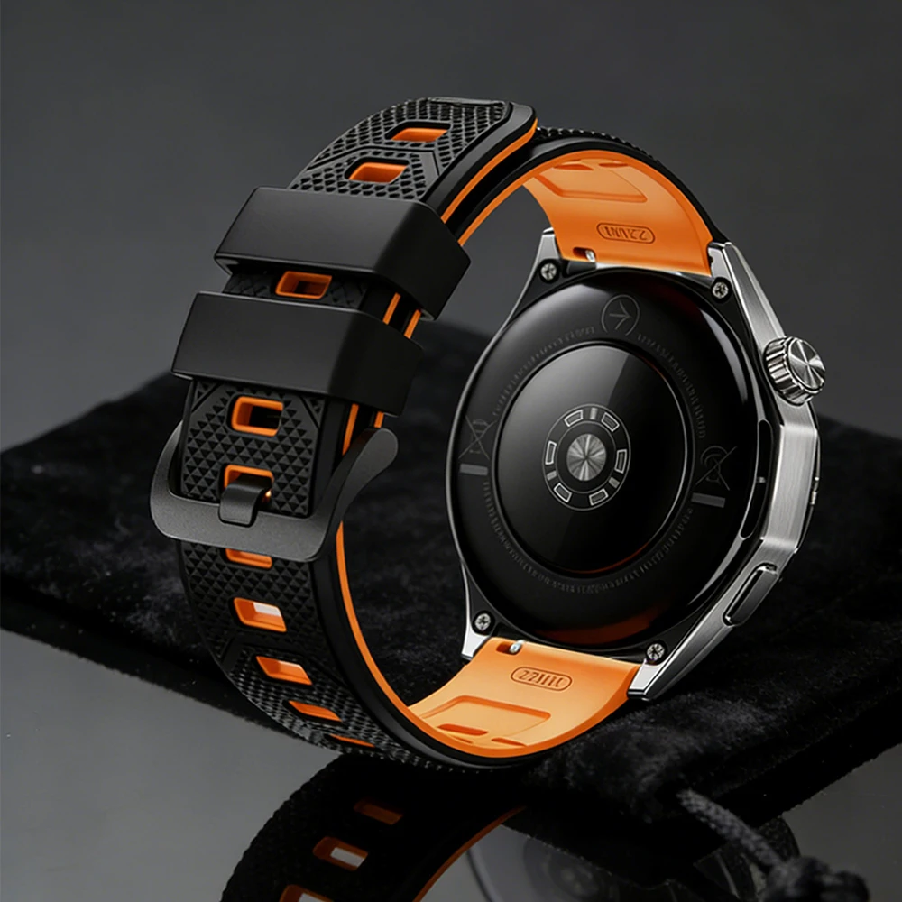 Pulseira de Silicone de 22mm para Smartwatch Xiaomi Watch 5 2 Pro Mi Watch Color 2 S3 S1 Active S4 Sport - Acessório de Substituição