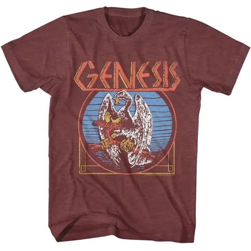 Genesis Music Band T Shirt Phil Collins Men's Group Eagle New License Official