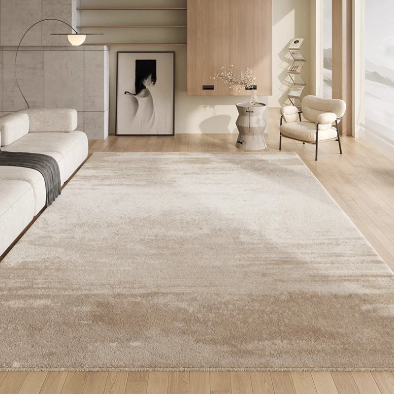 Cream Style Large Area Living Room Carpet Bedroom Thickened Fluffy Soft Carpets Room Home Waterproof Rug Tapis Salon Tapis Salon