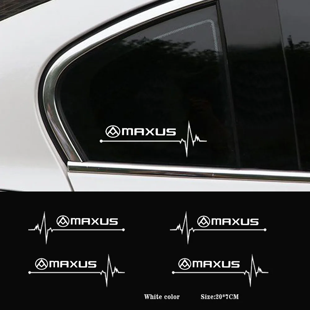 2pcs Car Side Window Stickers Maxus T60 D60 T70 D20 D90 G10 G20 G50 V80 V90 Euniq 5 6 Vinyl Decals Decoration