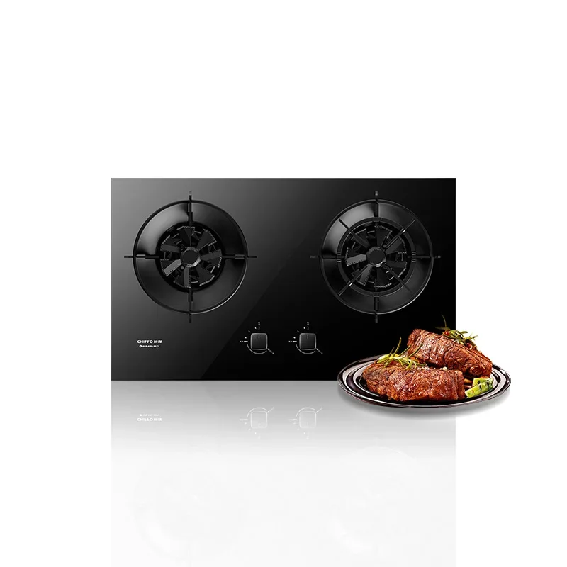 Wholesale Price High-quality Product Gas Stove Tempered Glass  Portable Gas Stove Glass Top  Gas Stove 2 burner  for Household