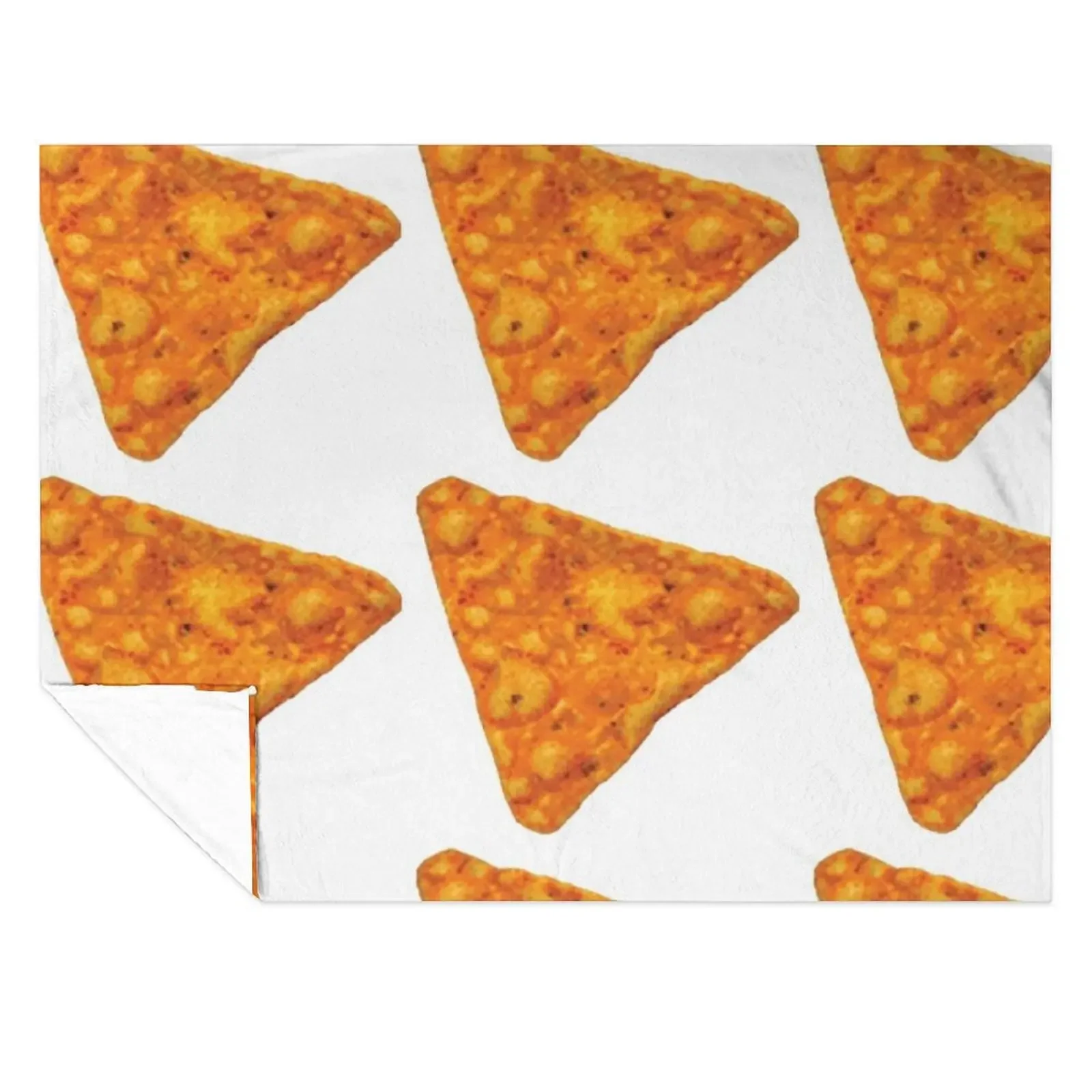 

dorito tortilla chip Throw Blanket sofa bed Retros funny gift Bed Blankets
