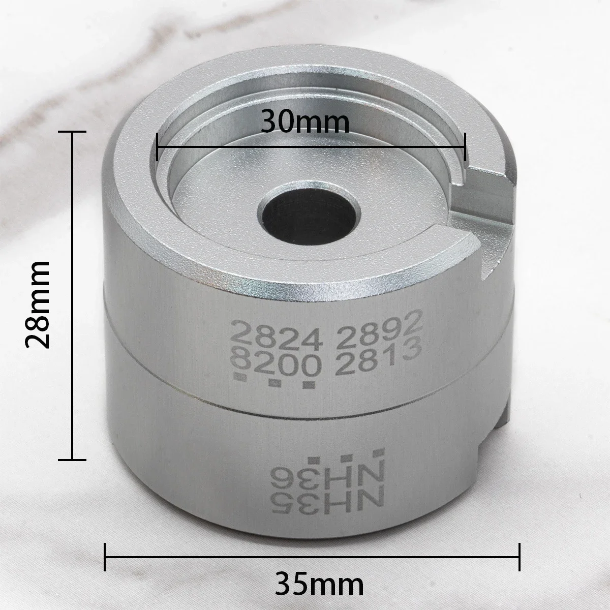 Para nh34 nh35 relógio movimento titular suporte se encaixa nh36 skx007 7s26 4r35 4r36 2824 2836 movimento mod base ferramentas de montagem reparo