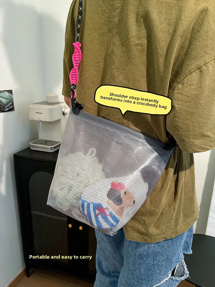 

Большая сумка для плавания Capaci, водонепроницаемая портативная портативная сумка для хранения сухого и влажного разделения, пляжа, песка, пляжа, спортивного оборудования