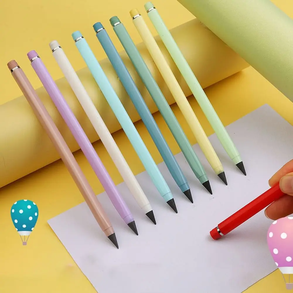 ペン先消しゴムかわいい永遠の姿勢鉛筆インクなしカラーかわいい永遠の鉛筆無制限の書き込みノベルティギフトペン子供