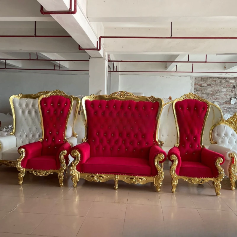 

European classical double sofa KTV heart-shaped sofa combination wedding sofa chair