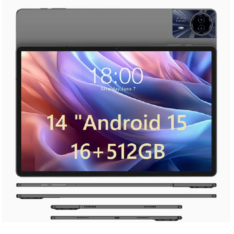 Mpad 15 Ultra Large Screen 14 Inch Android 15 Tablet Pc 16+512GB Phone Call tablet 5G WiFi GPS Pad Maxpad Laptop Google Play