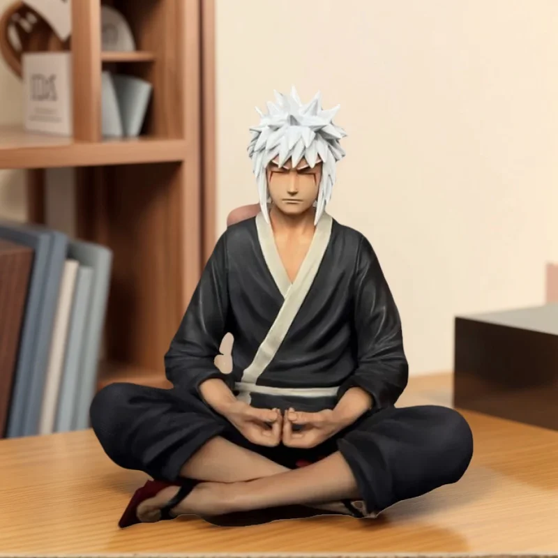 

15cm Anime Naruto Shippuden Figurine Uzumaki Naruto Meditating Jiraiya Action Figures PVC Model Collection Perimeter Toys Gifts