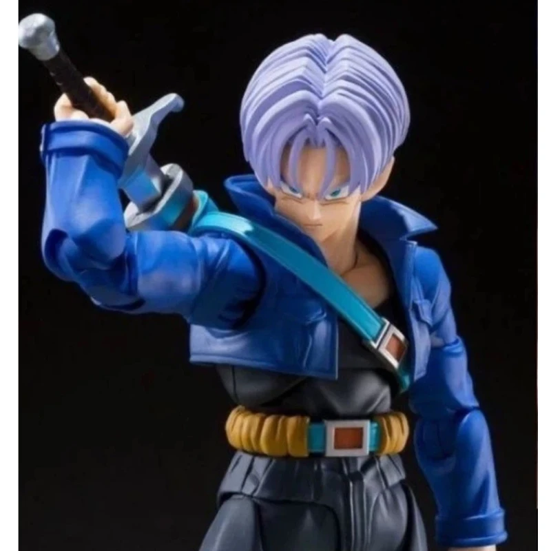 

Фигурка Транка от Bandai: Супер Сайян из будущего, полностью подвижная модель со сменными головой и руками для фанатов аниме