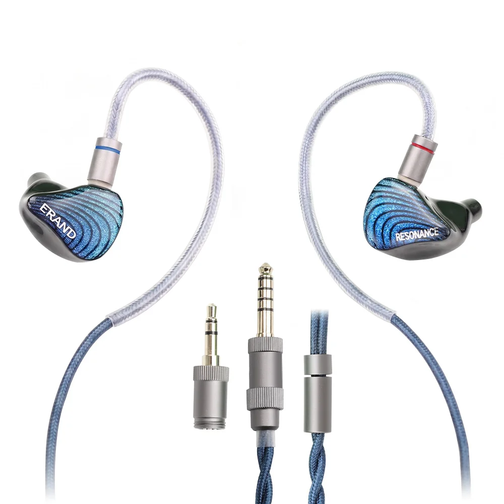 ERAND RESONANCE 5 2DD+2BA+1MP Hybrydowe Słuchawki Dokanałowe IEM HIFI Przewodowe Słuchawki 5-driverowe 5-tubowe 5-drożne Słuchawki Monitorowe — zdjęcie produktu 7