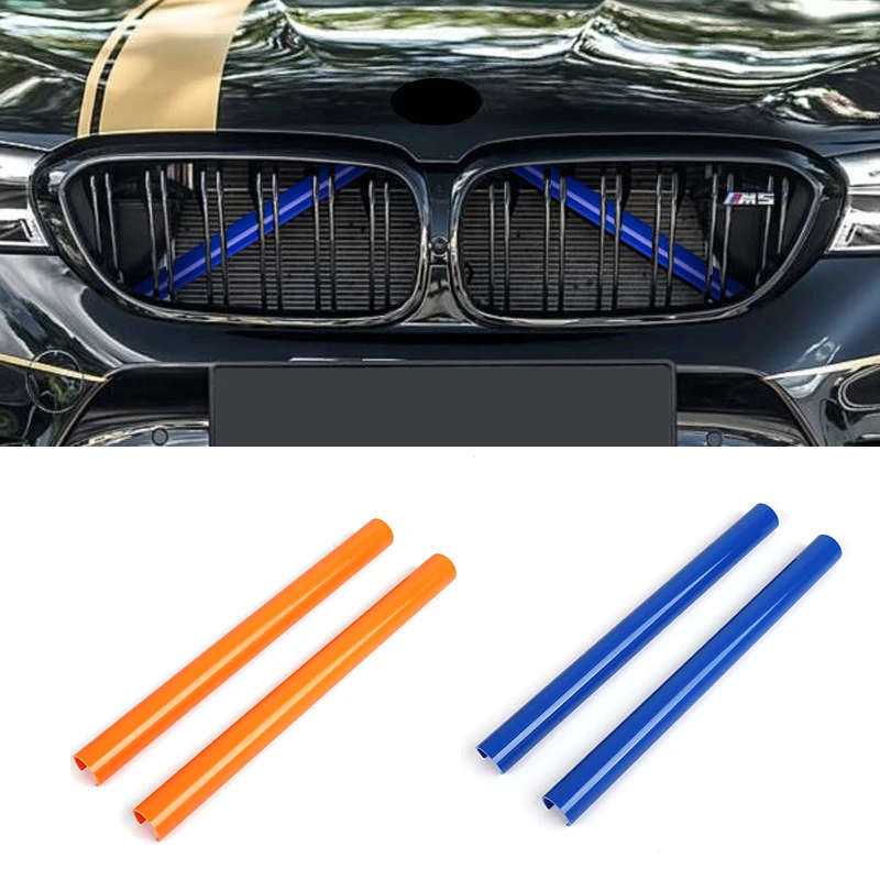 ل BMW 1 3 4 5 6 7 سلسلة F20 F21 F30 F31 F34 F32 F33 F36 G30 G31 G30 G31 G32 G11 G12 سيارة الجبهة مصبغة شرائط اكسسوارات الكسوة