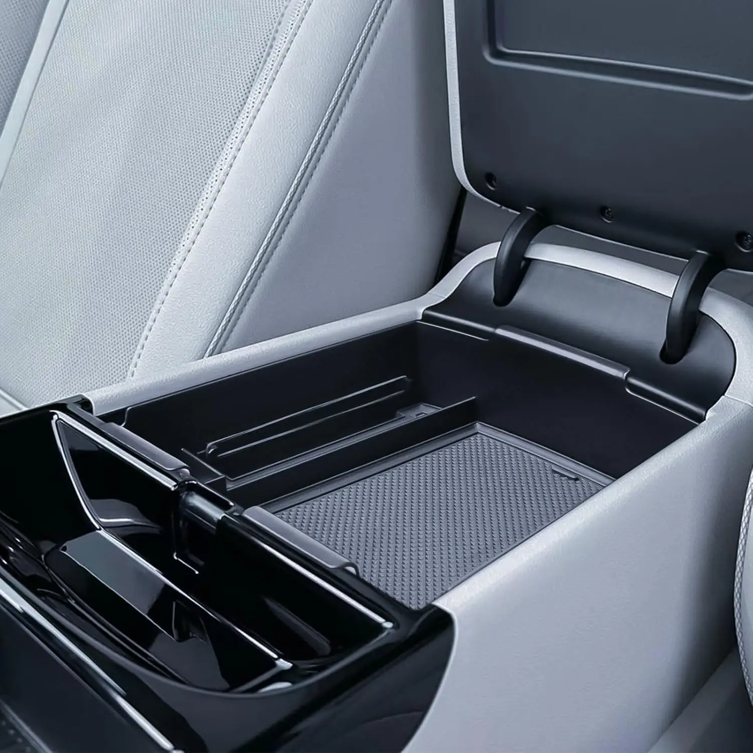 

For 2025 Hyundai Tucson Limited Hybrid Center Console Organizer Compatible Accessories Armrest Secondary Storage Box Insert Tray