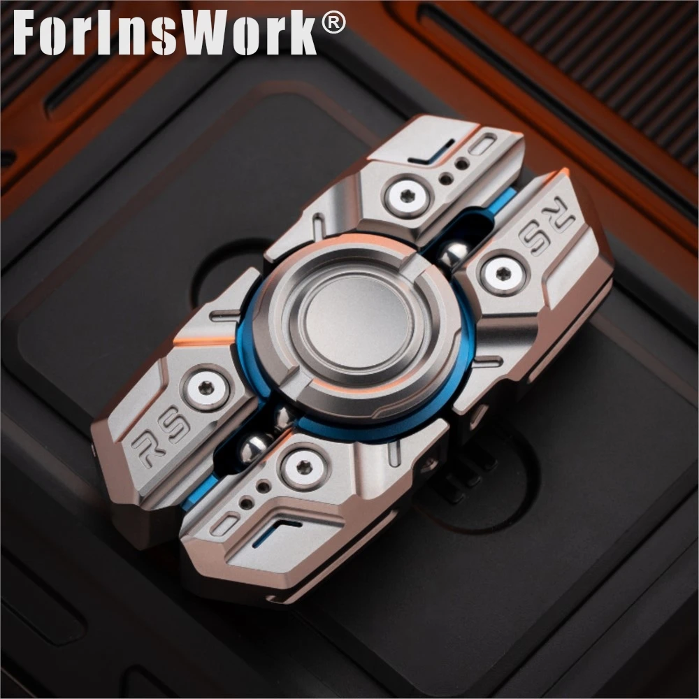 MACKIE Starship 2.0 Fidget Spinner EDC Fidget Toys Fidget Toys Autisme Métal Fidget Jouets Antistress Pour Adultes Push Spinner