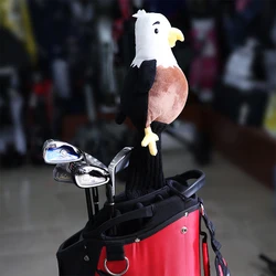 Golf club set knitted No. 1 wood set bird plush animal hat set serve wooden cap cover