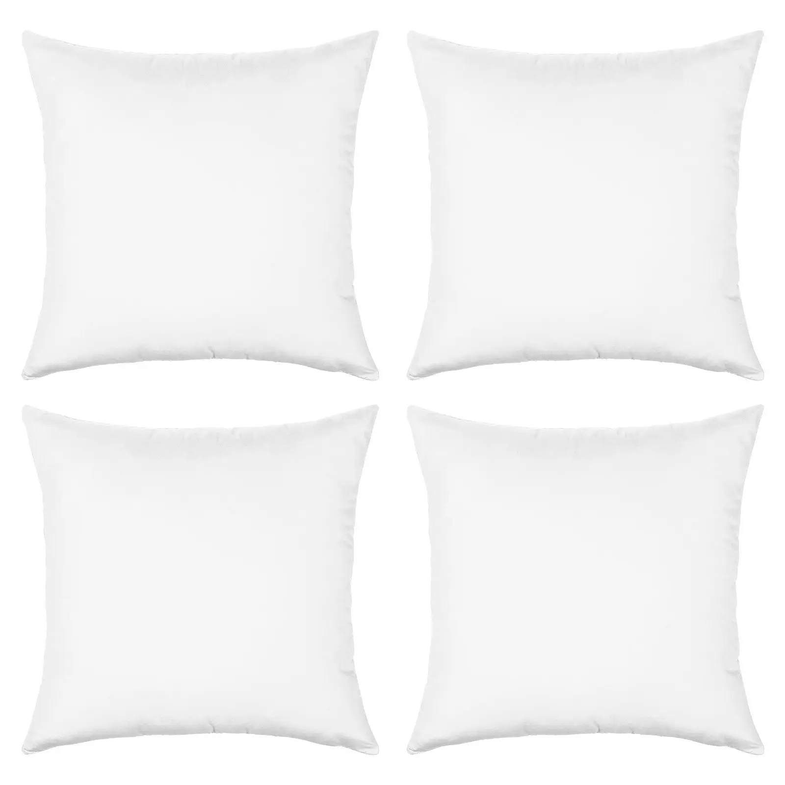 

Набор из 4 белых заготовок для сублимации: наволочки для подушек, защитные чехлы для декоративных подушек, для сублимационной печати, для дивана, домашнего декора